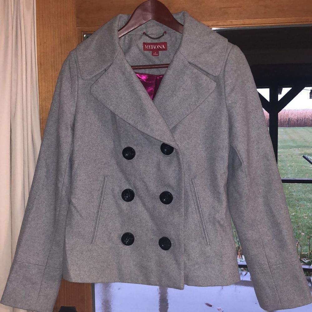 🧥 Menora Double Breasted Grey 🧥 - Picture 9 of 12